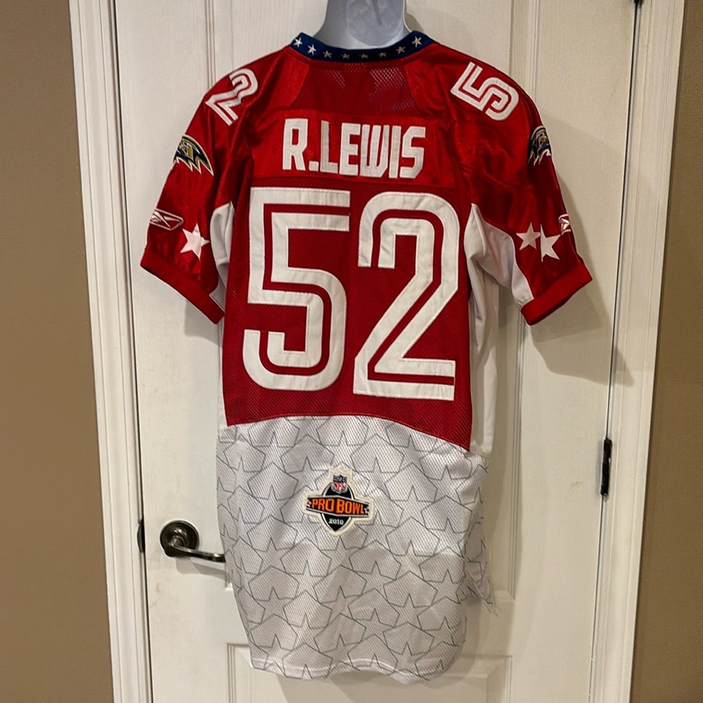 Vintage Reebok Ray Lewis Baltimore Ravens Pro Bowl Jersey